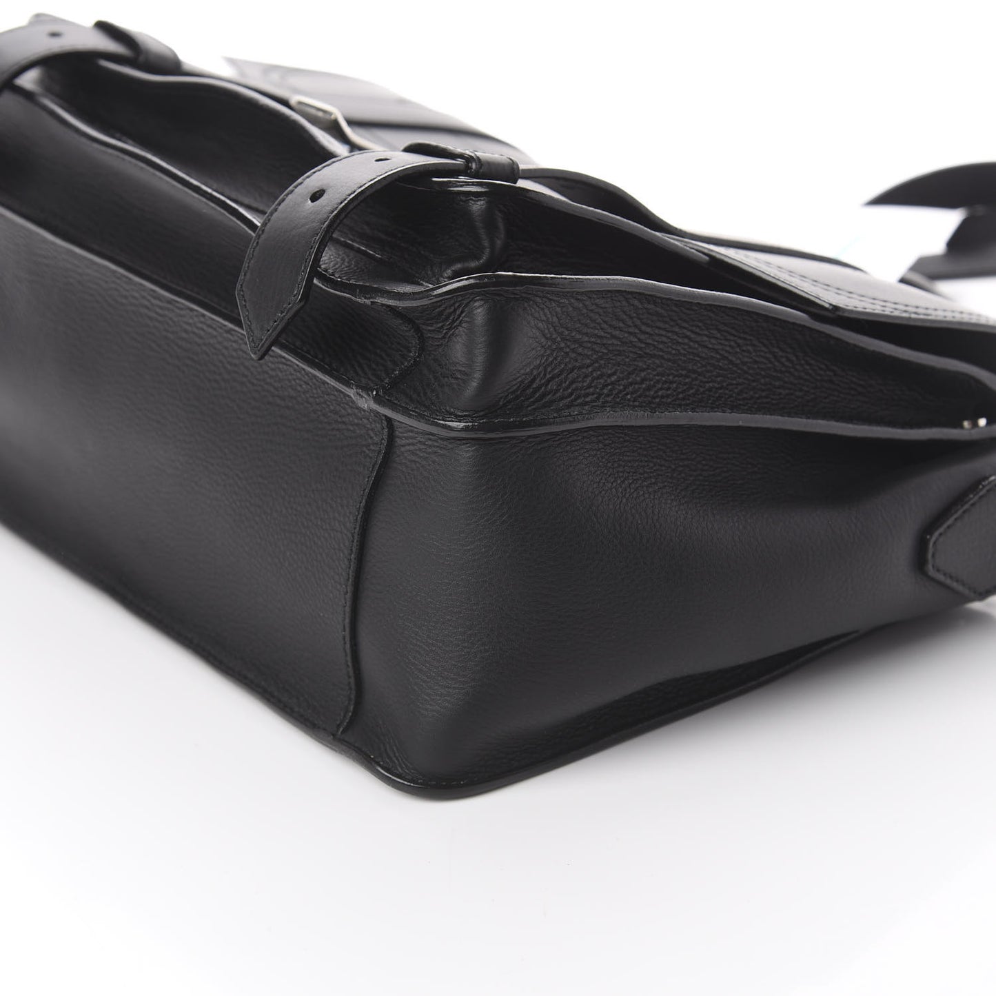 Grained Calfskin Medium PS1 Plus Satchel Black
