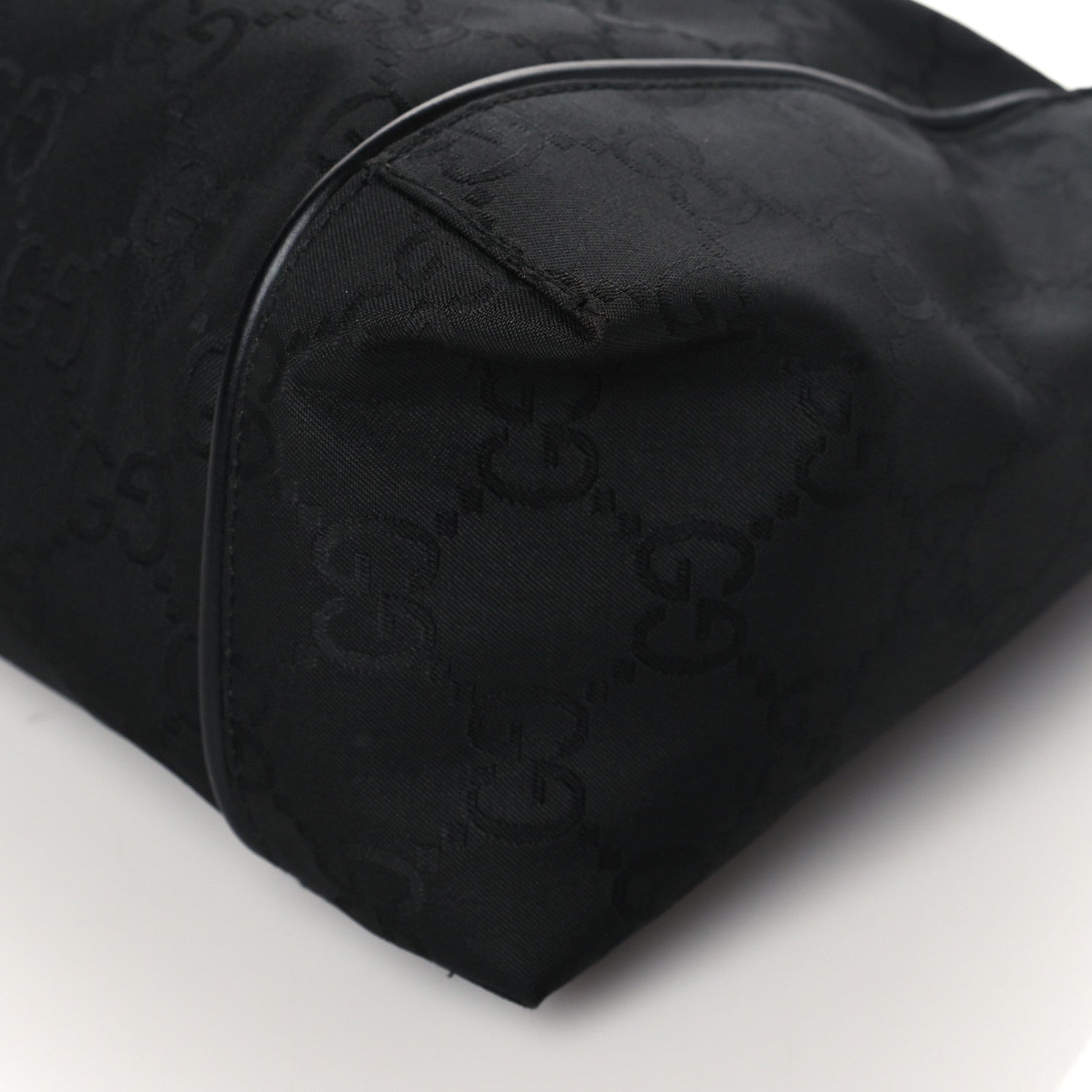 Gucci Nylon Monogram Tote Black 8 of 8