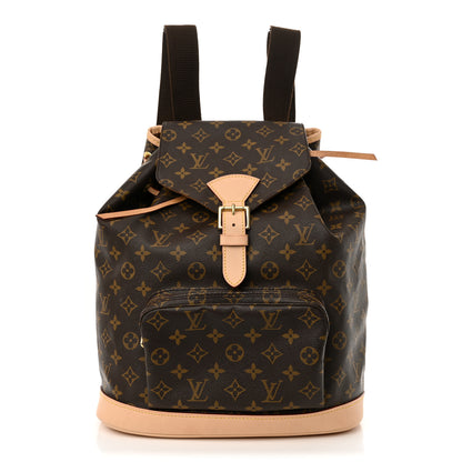 Louis Vuitton Monogram Montsouris GM Backpack 1 of 12