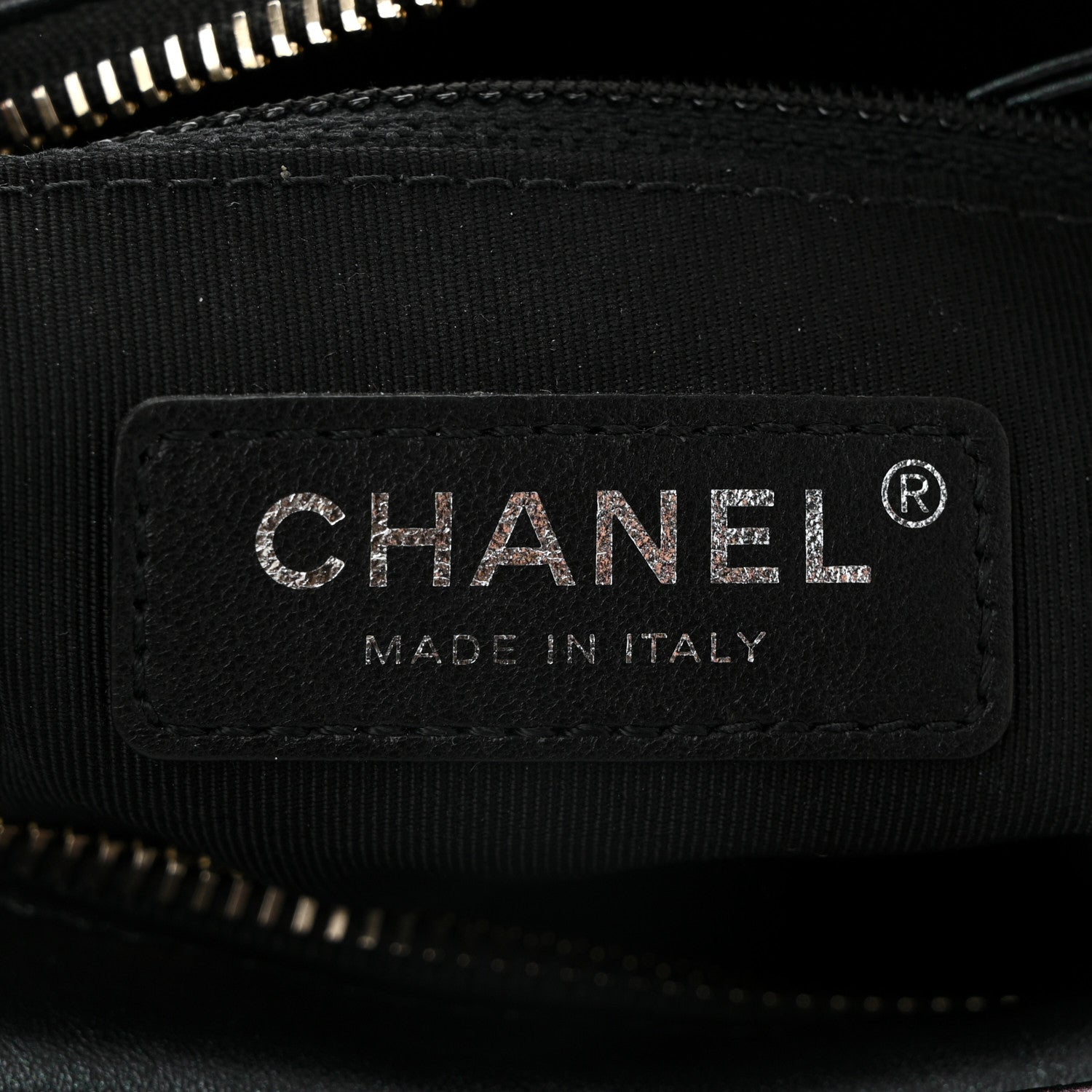 Chanel Iridescent Aged Calfskin Quilted Small Gabrielle Hobo Black 5 of 11