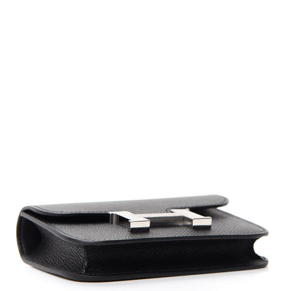 Hermes Epsom Constance Slim Wallet Black 5 of 8