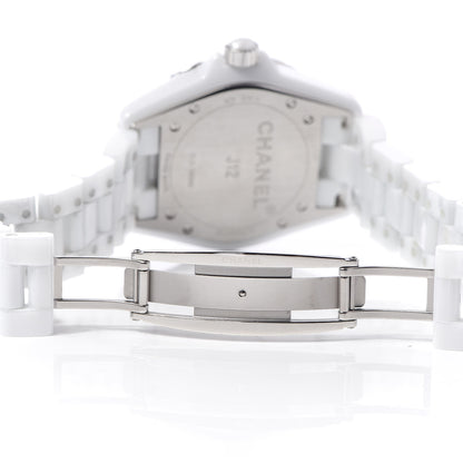 Chanel Stainless Steel Ceramic 38mm J12 Automatic Watch White 6 of 6
