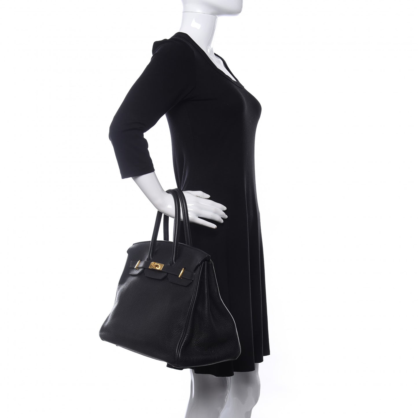 Togo Birkin 35 Black