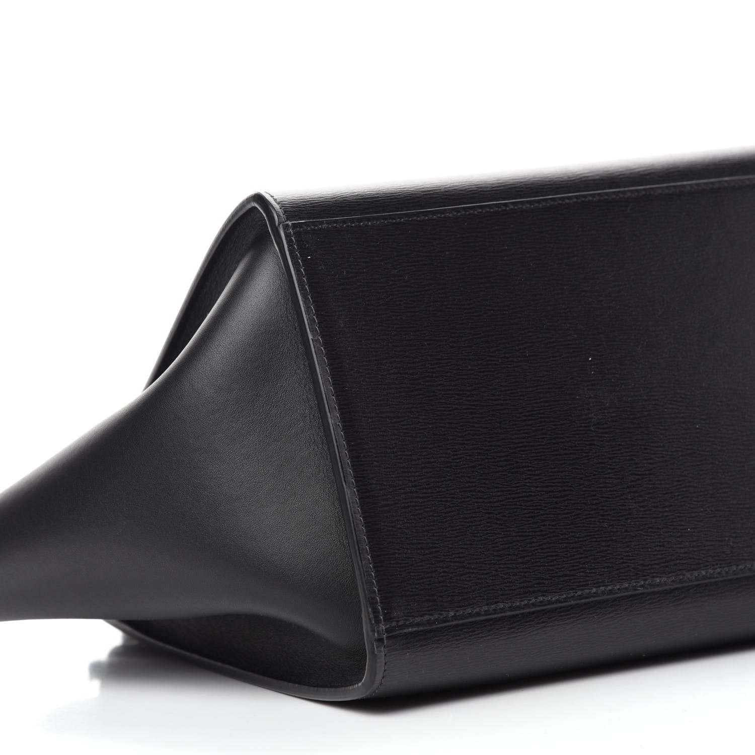 Celine Liege Calfskin Small Trapeze Black 6 of 9