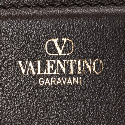 Valentino Garavani Calfskin Enamel Vlogo Loco Shoulder Bag Fondant 6 of 10