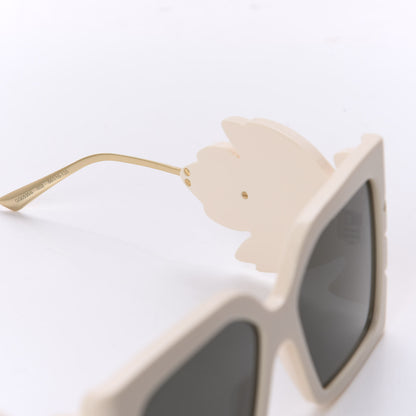 Gucci Acetate Square Frame Wing Sunglasses GG0535S Ivory 6 of 8