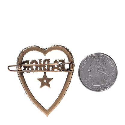 Christian Dior Crystal Heart J'Adior Barrette 2 of 3