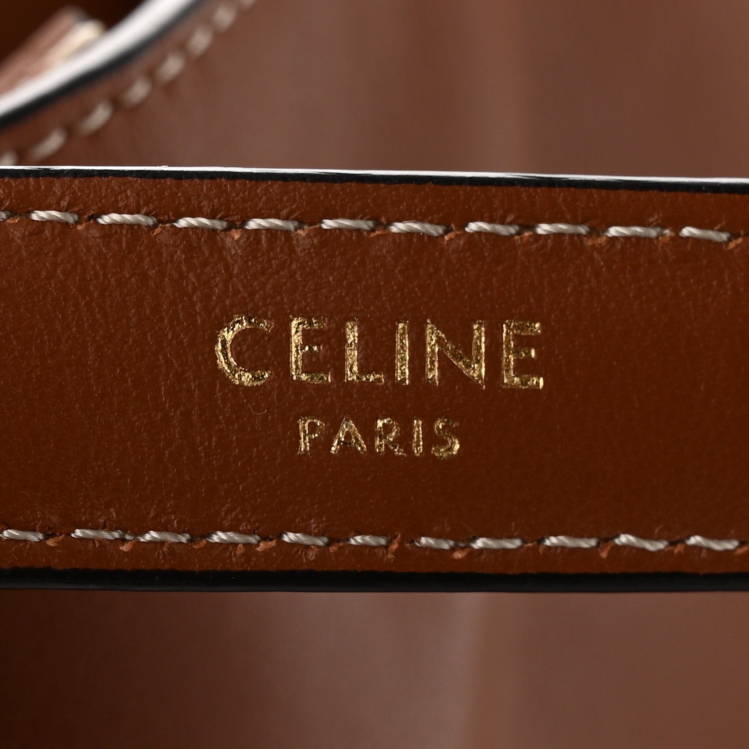 Celine Smooth Calfskin Bucket 16 Bag Tan 8 of 13