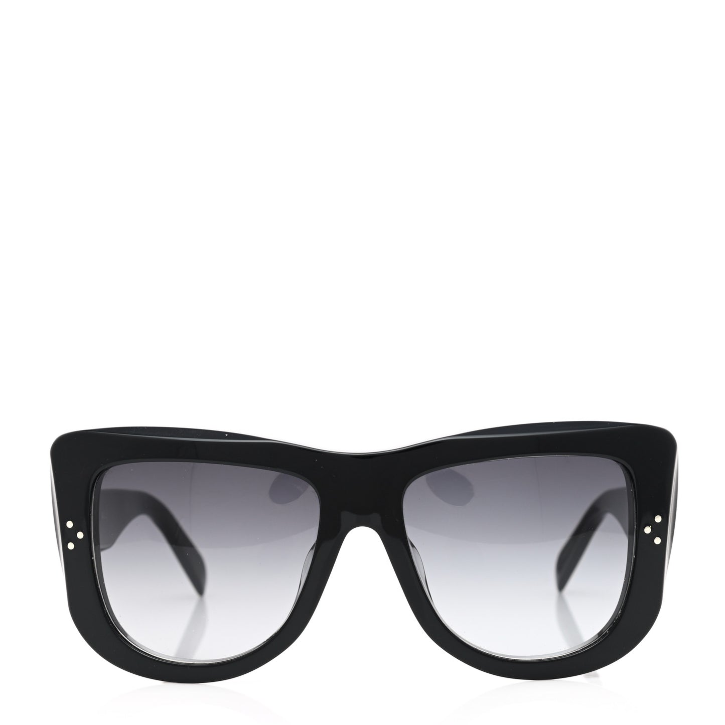 Acetate Square Sunglasses CL40157U Black