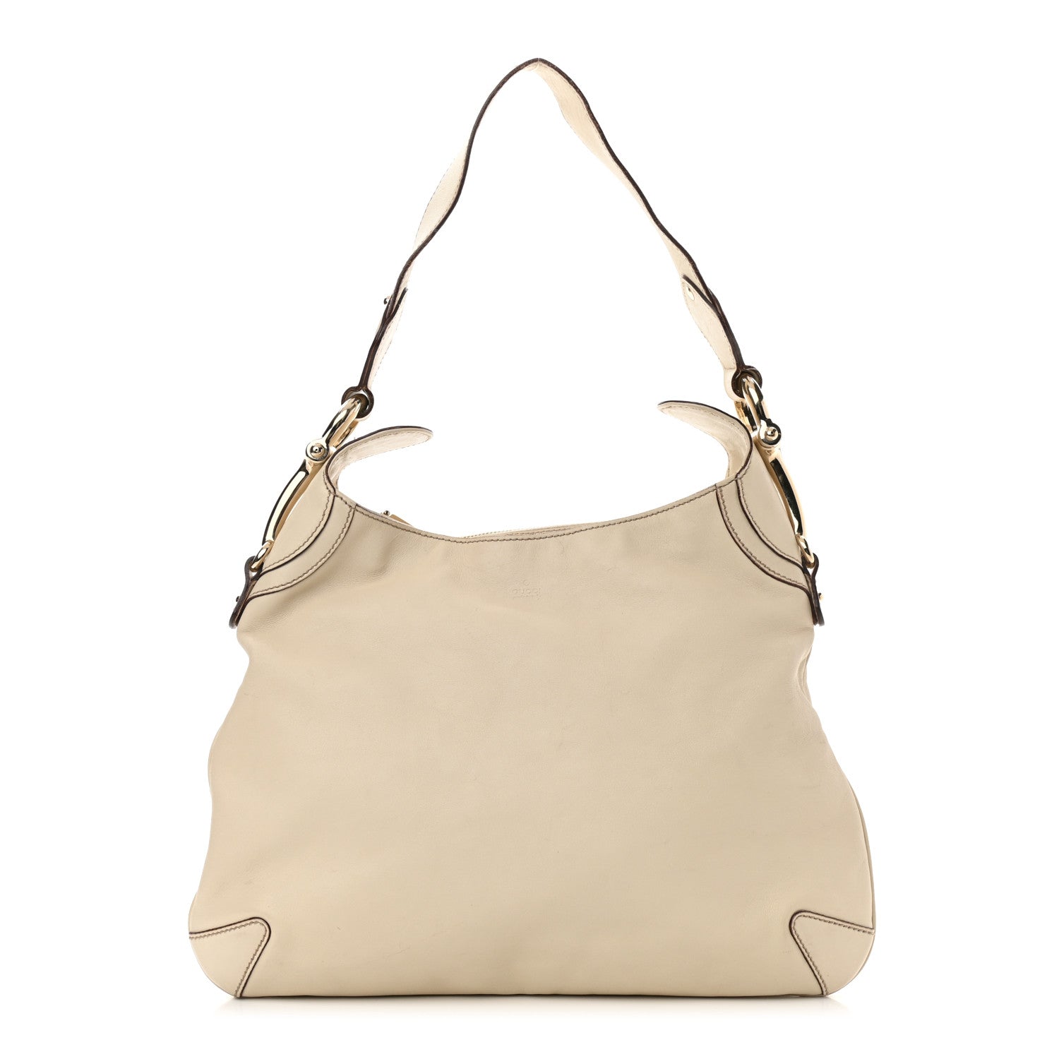 Gucci Calfskin Creole Hobo White 1 of 13