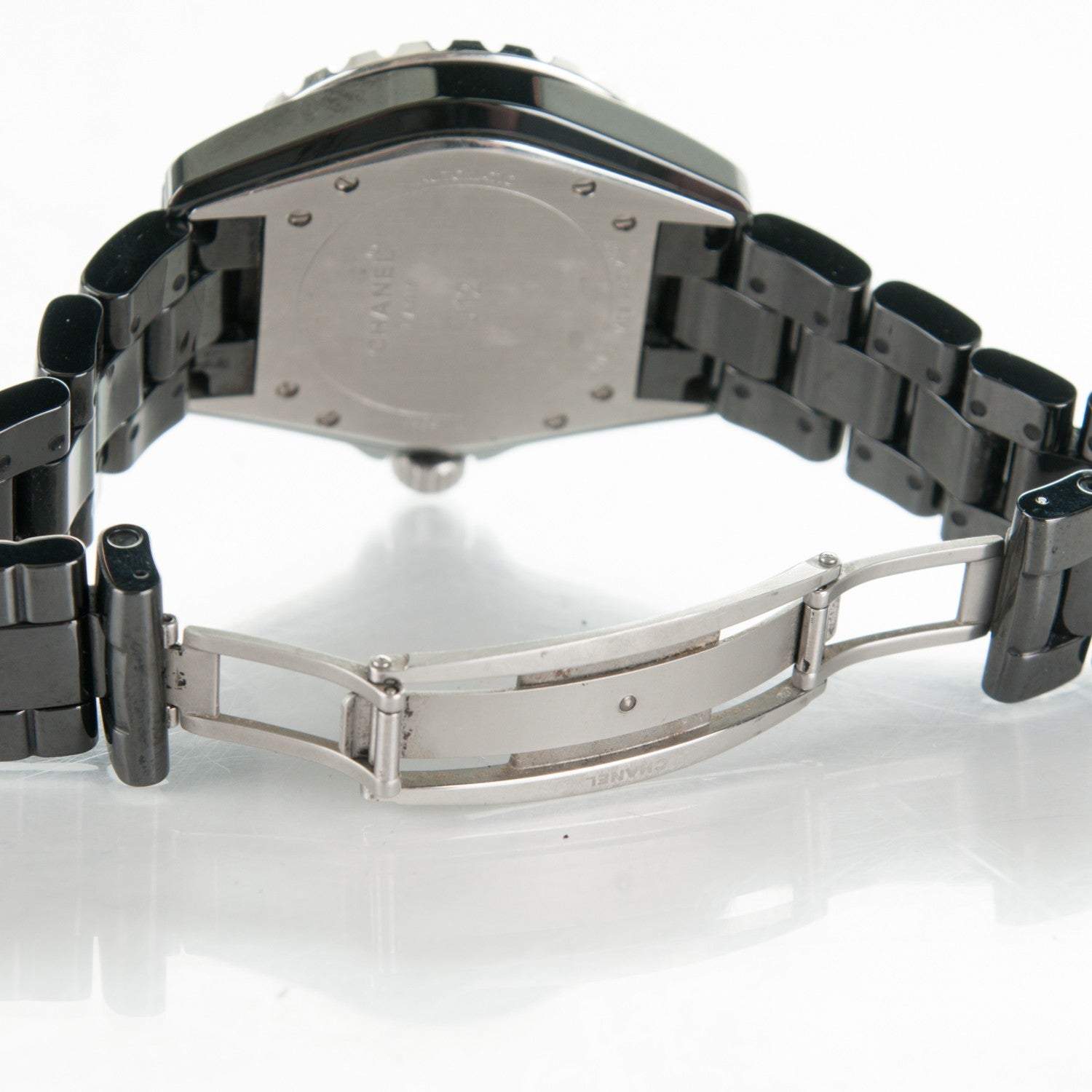 Chanel Stainless Steel Ceramic 38mm J12 Automatic Watch Black 7 of 7