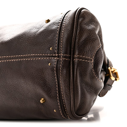 Chloe Calfskin Medium Paddington Satchel Chocolate 9 of 9