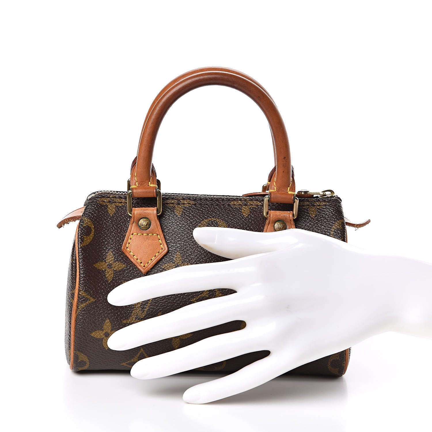 Louis Vuitton Monogram Mini Sac HL Speedy 2 of 10
