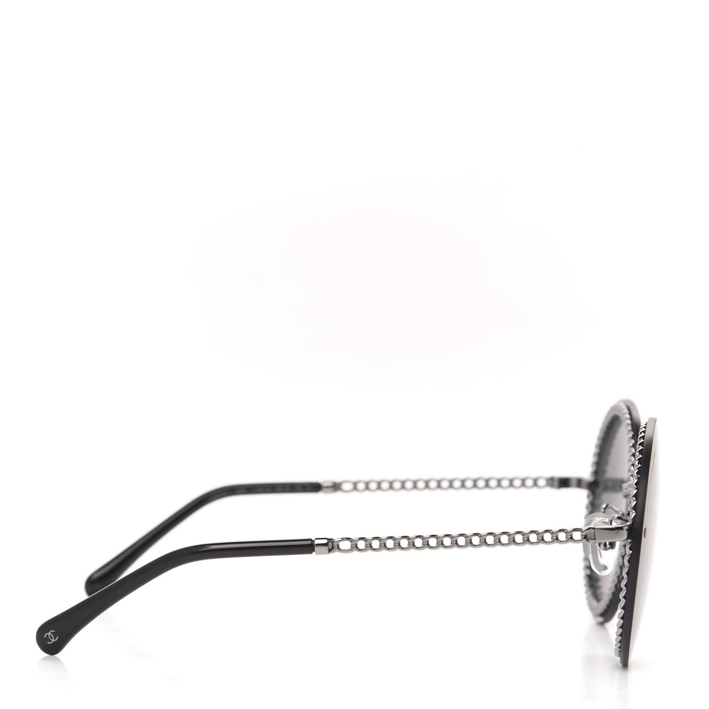 Round Chain Sunglasses 4245 Gold