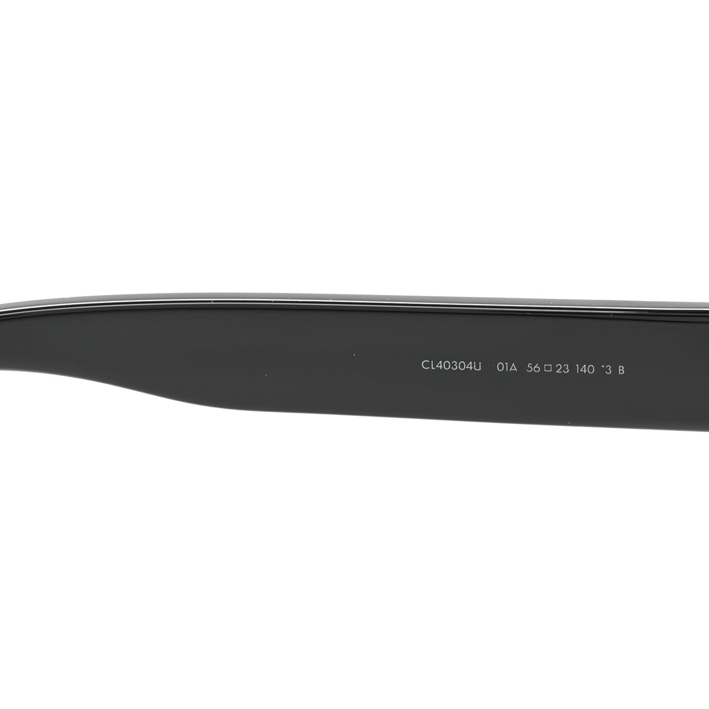 Acetate Triomphe 01 Sunglasses CL 40304U Black