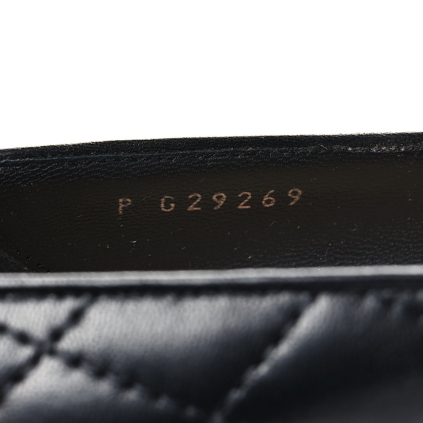 Lambskin Quilted Cap Toe Pumps 36.5 Black