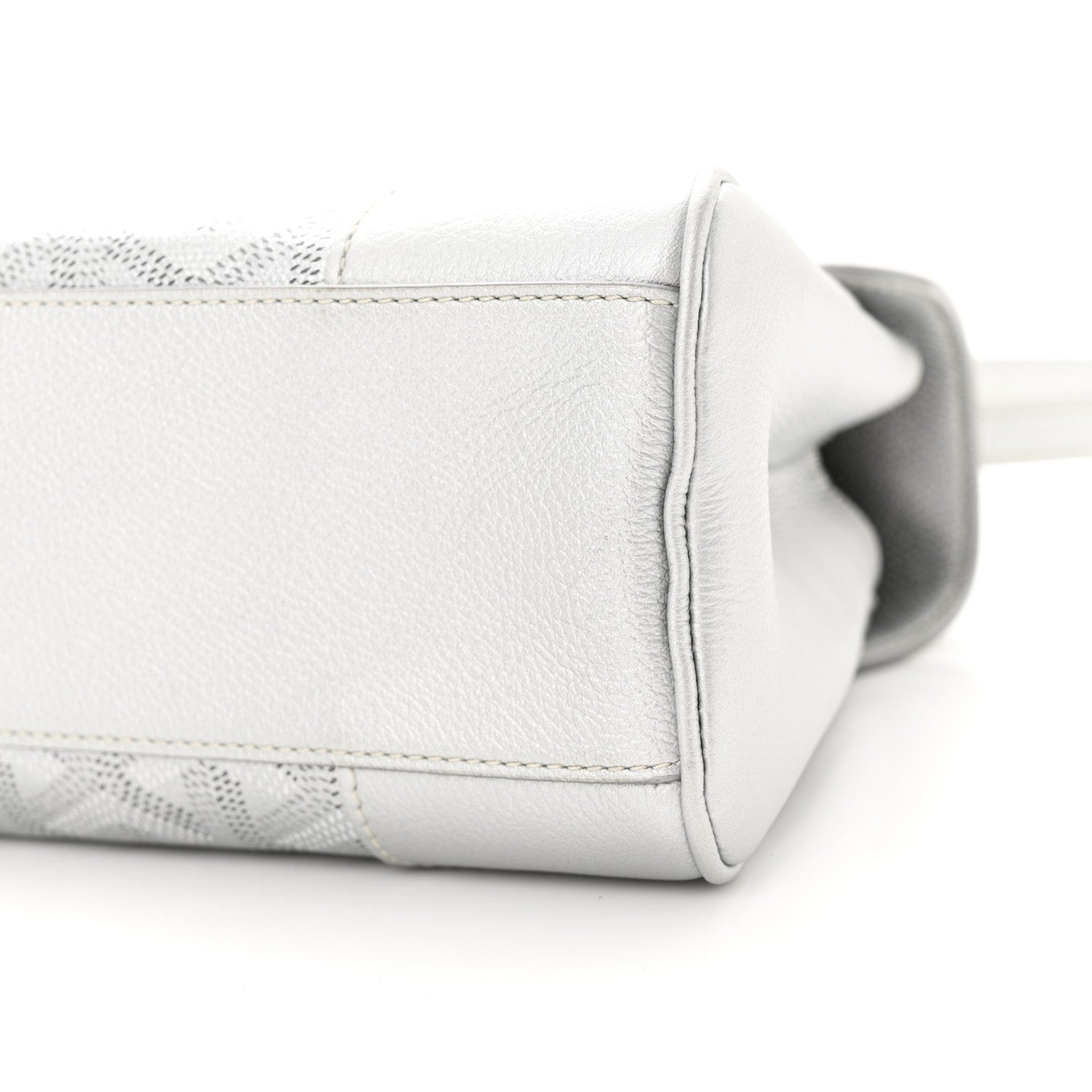 Goyard Goyardine Precious Metals Mini Saigon Silver 9 of 11