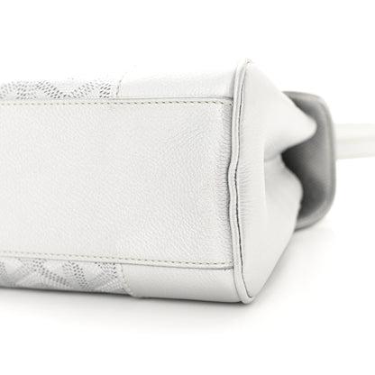 Goyard Goyardine Precious Metals Mini Saigon Silver 9 of 11