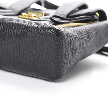 3.1 Phillip Lim 3.1 Textured Calfskin Mini Pashli Satchel Black 9 of 11