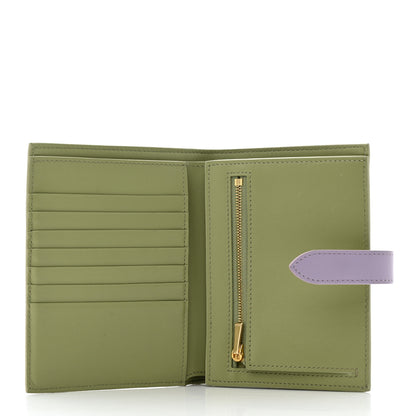 Celine Grained Calfskin Medium Multifunction Strap Wallet Sage Lilas 5 of 8