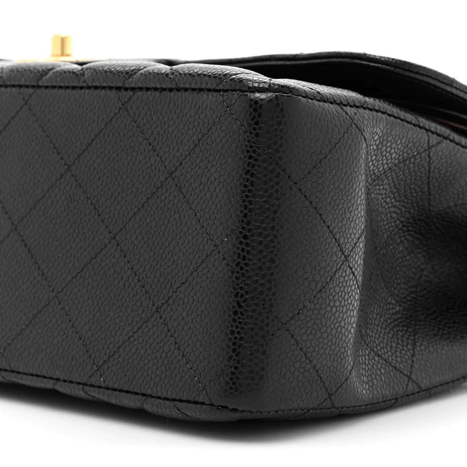 Chanel Caviar Quilted Jumbo Double Flap Black 8 of 10