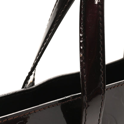 Louis Vuitton Vernis Wilshire PM Amarante 10 of 11