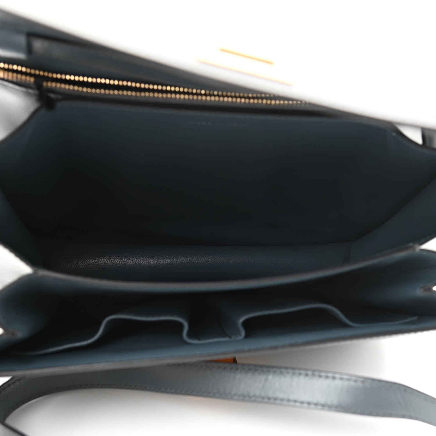 Celine Box Calfskin Medium Classic Box Flap Bag Slate 5 of 11