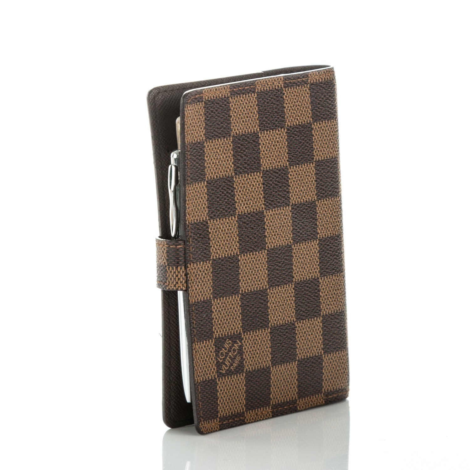 Louis Vuitton Damier Ebene Small Ring Agenda Cover 3 of 6