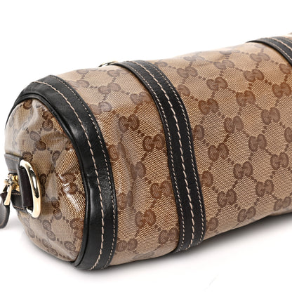 Gucci Crystal Monogram Duchessa Small Boston Bag Brown 7 of 9