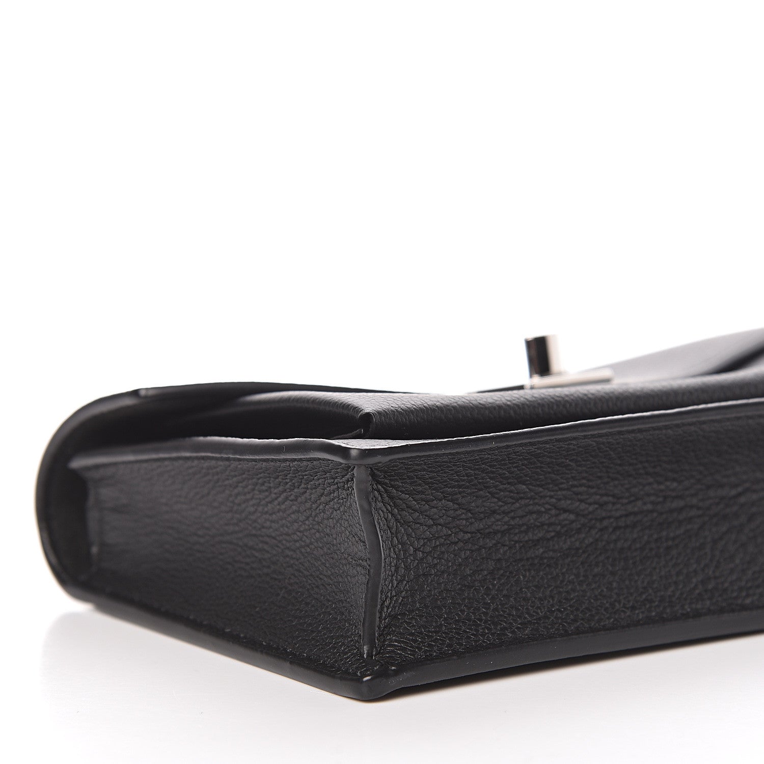 Louis Vuitton Soft Calfskin My Lockme Chain Pochette Black 7 of 10