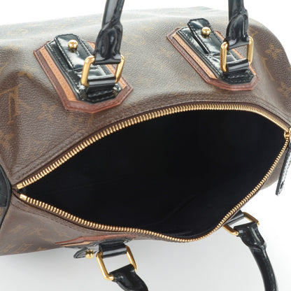 Louis Vuitton Monogram Mirage Speedy 30 Black 6 of 7
