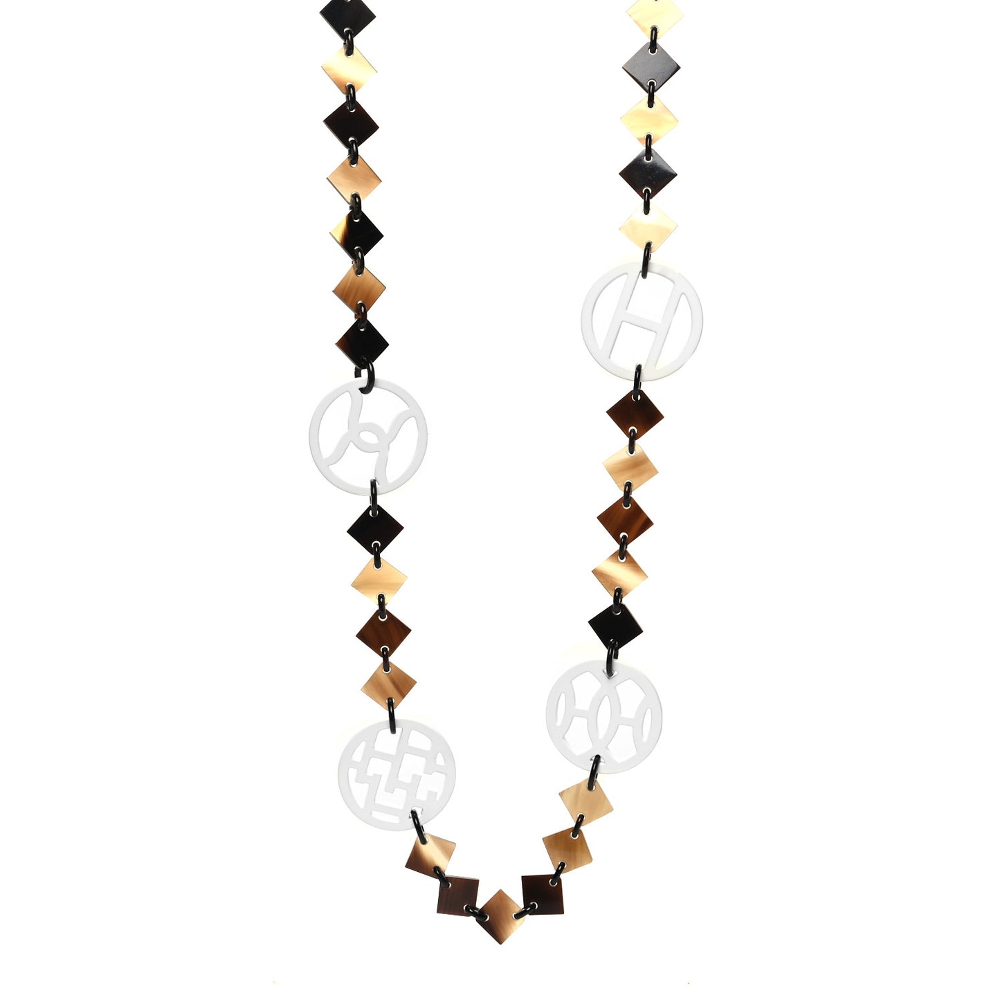 Buffalo Horn Lacquer Deva Necklace