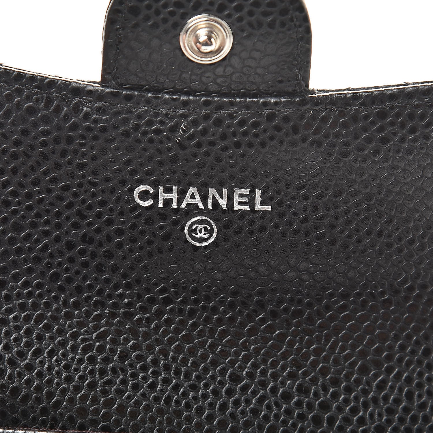 Chanel Caviar Quilted Flap Card Holder Black 6 of 9