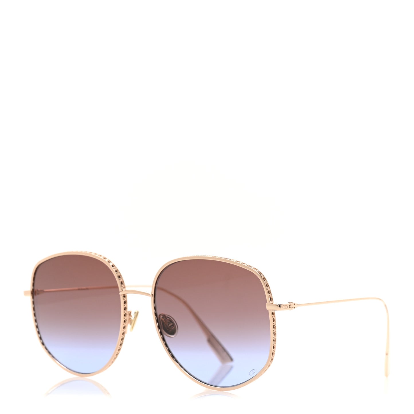 Metal Dior By Dior 2 Sunglasses Rose Gold