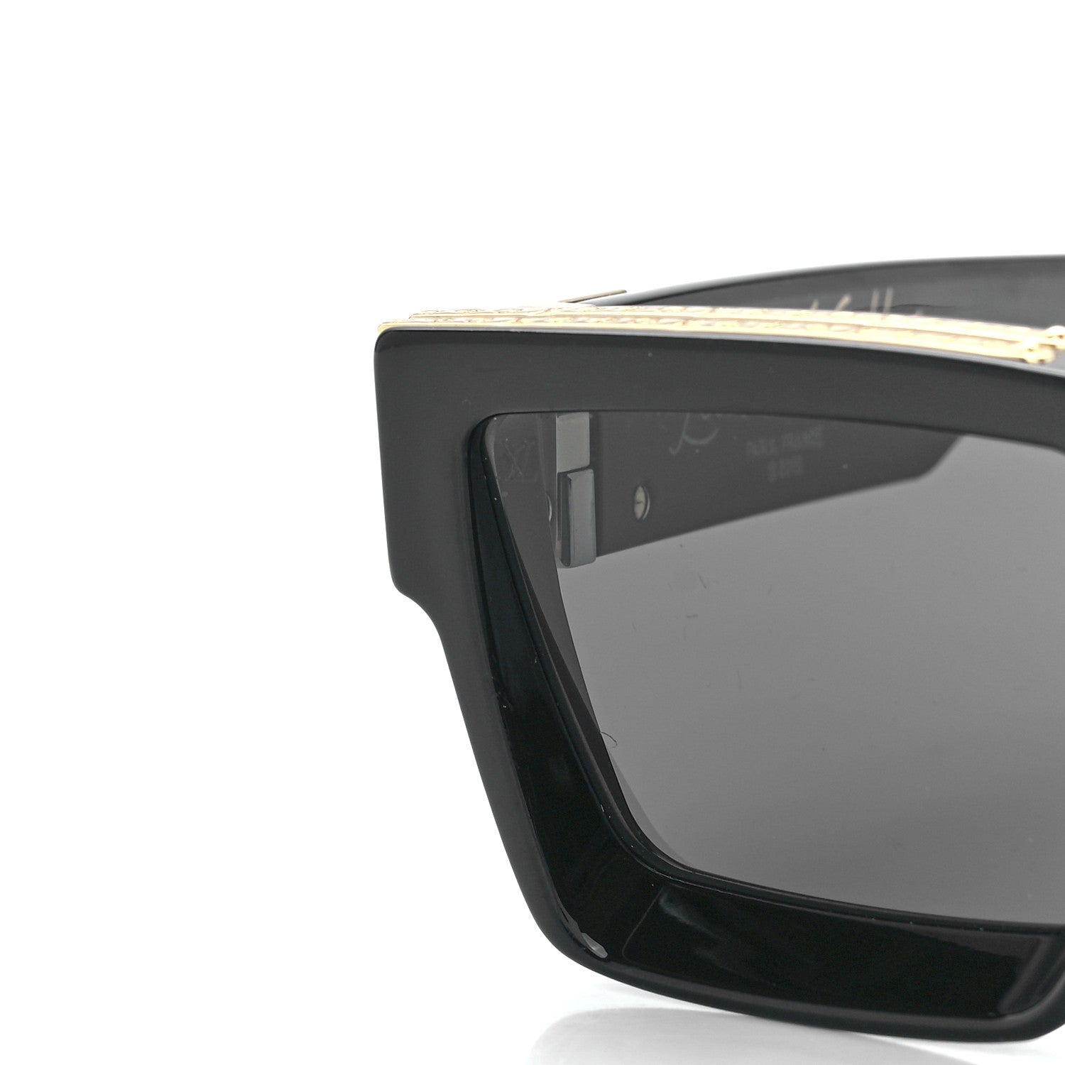 Louis Vuitton Acetate 1.1 Millionaires Sunglasses Z1165E Black 7 of 8