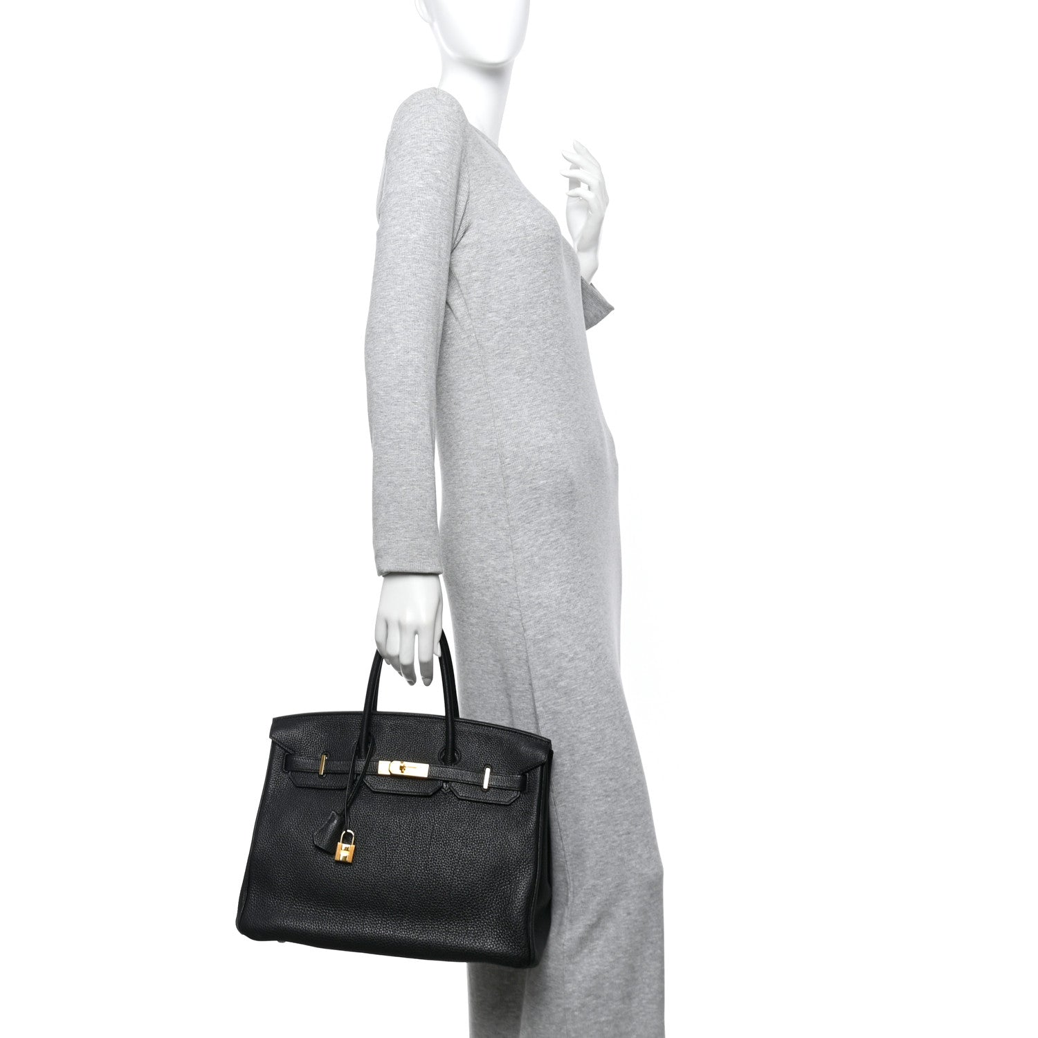 Hermes Togo Birkin 35 Black 2 of 10
