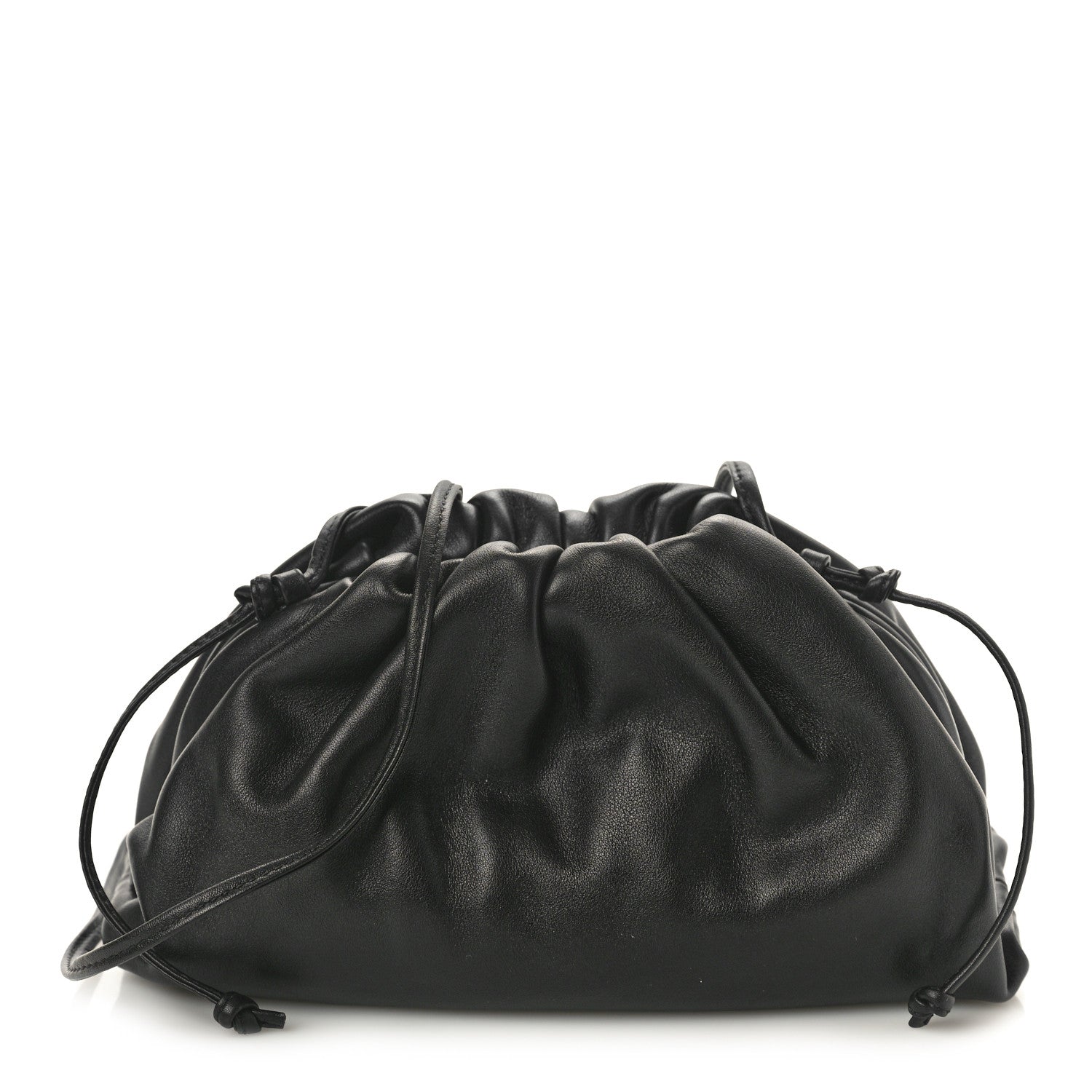 Bottega Veneta Butter Calfskin The Mini Pouch Black 1 of 11