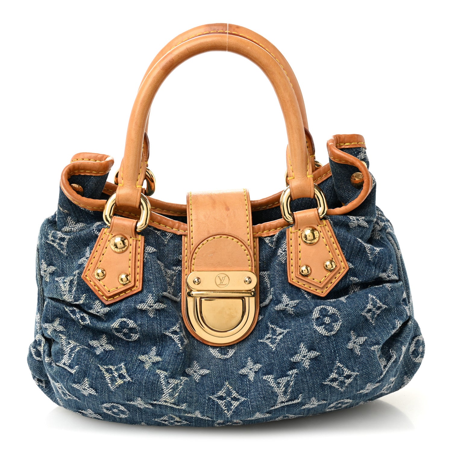 Louis Vuitton Monogram Denim Pleaty Blue 1 of 13