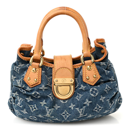 Louis Vuitton Monogram Denim Pleaty Blue 1 of 13