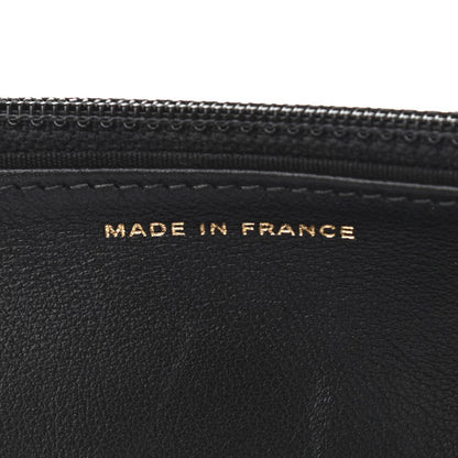 Chanel Lizard Lambskin Chain Around Boy Wallet on Chain WOC Black 7 of 12