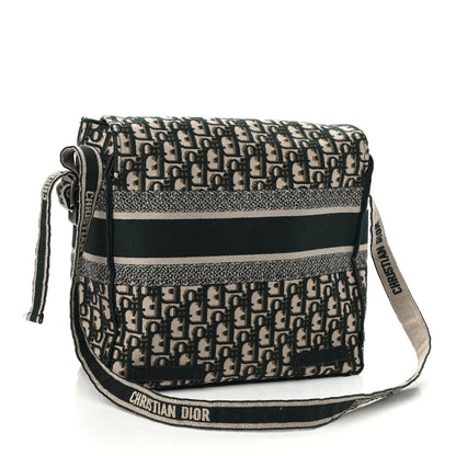 Christian Dior Oblique Medium Diorcamp Messenger Green 2 of 8