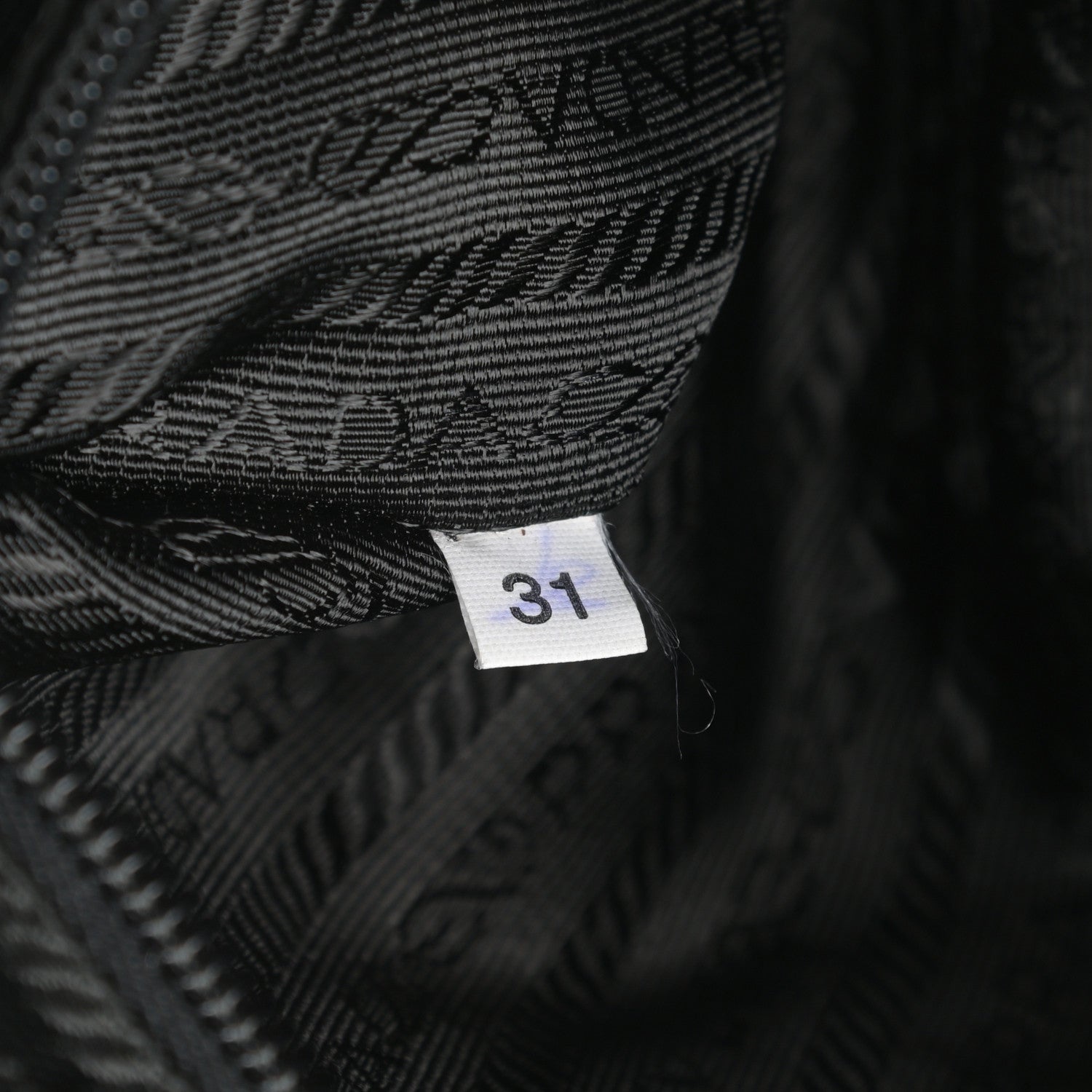 Prada Vitello Drive Perforated Bowling Bag Black 7 of 17