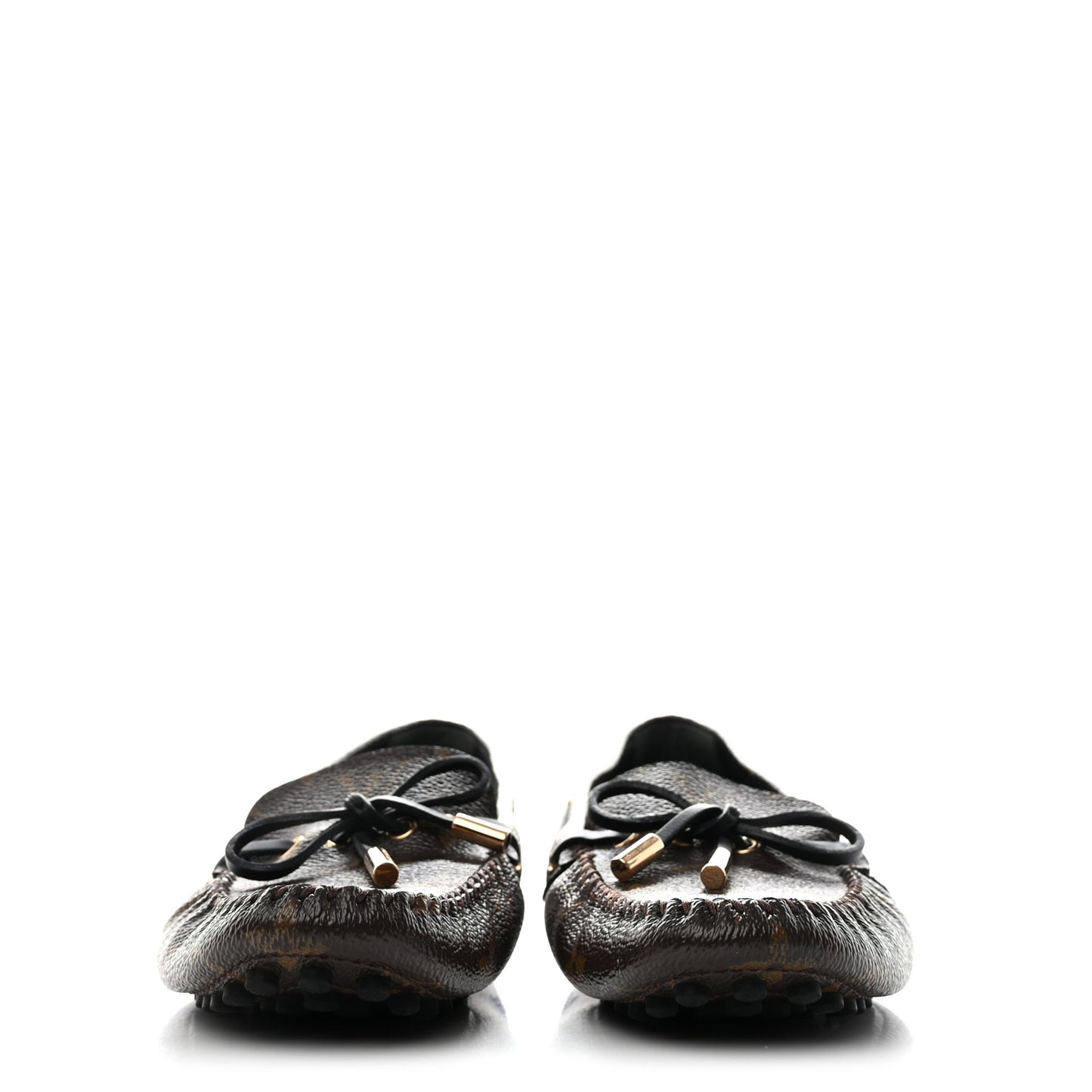 Patent Monogram Gloria Loafers 38