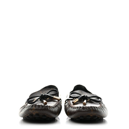 Louis Vuitton Patent Monogram Gloria Loafers 38 2 of 7