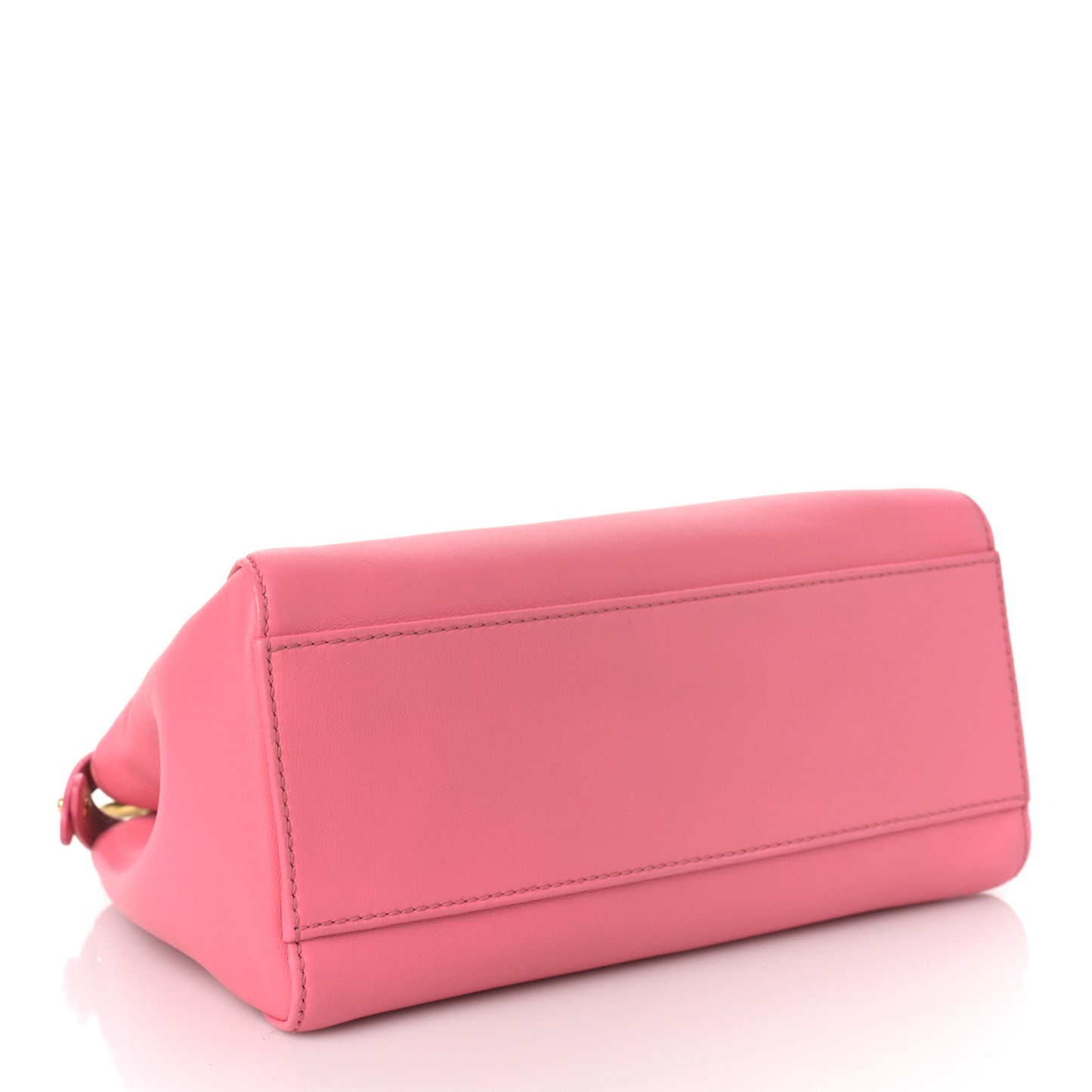 Nappa Colorblock Mini Peekaboo Iconic Satchel Rosa Fluo Oxigen Slate