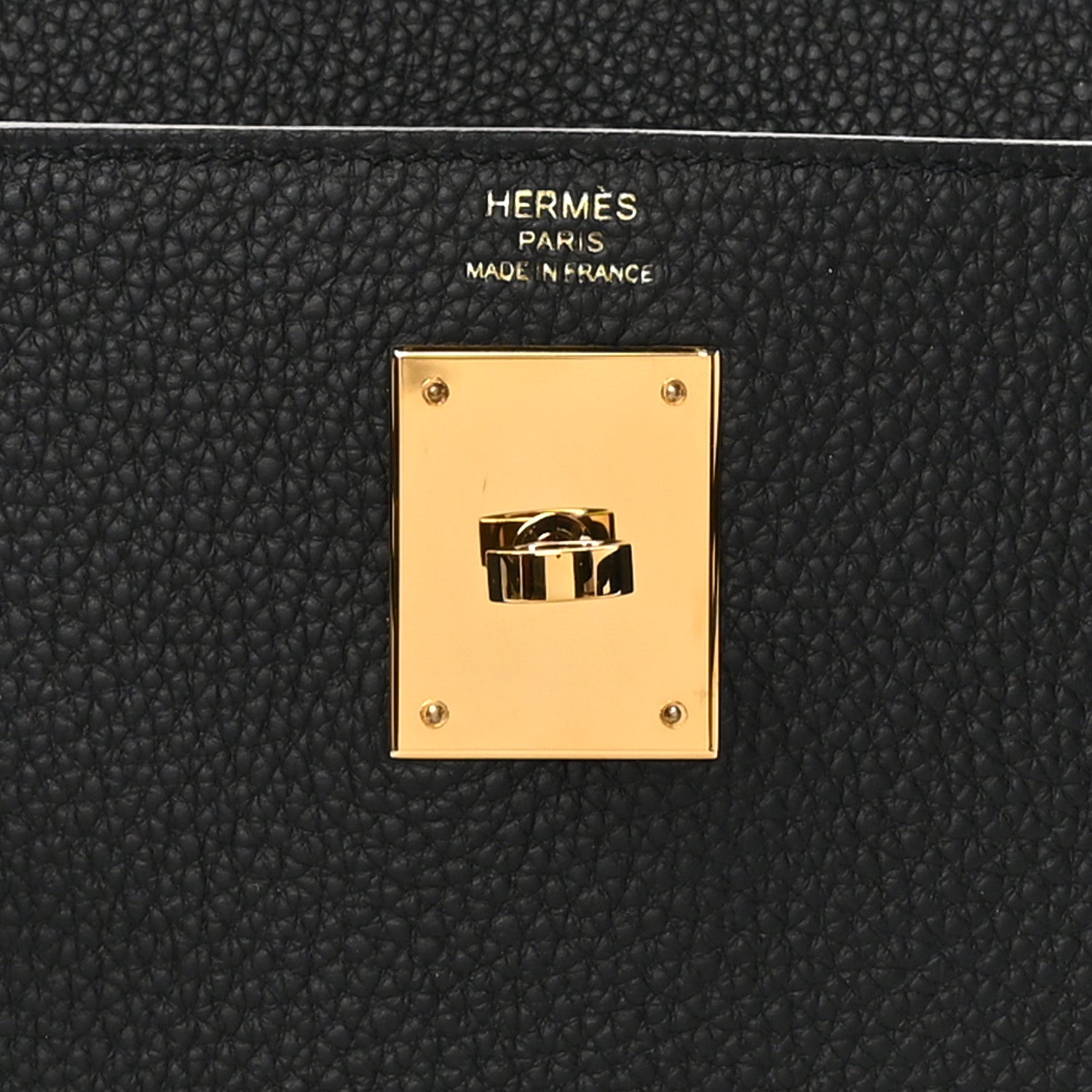 Hermes Togo Kelly Retourne 28 Black 5 of 11