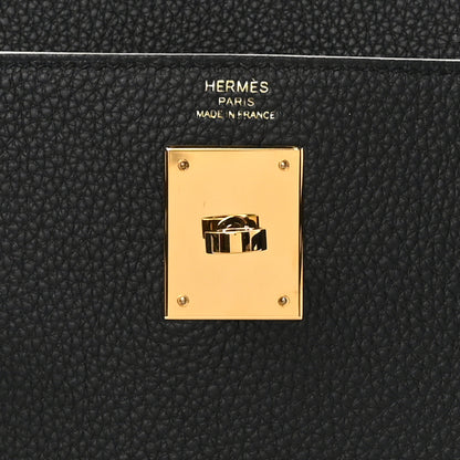 Hermes Togo Kelly Retourne 28 Black 5 of 11