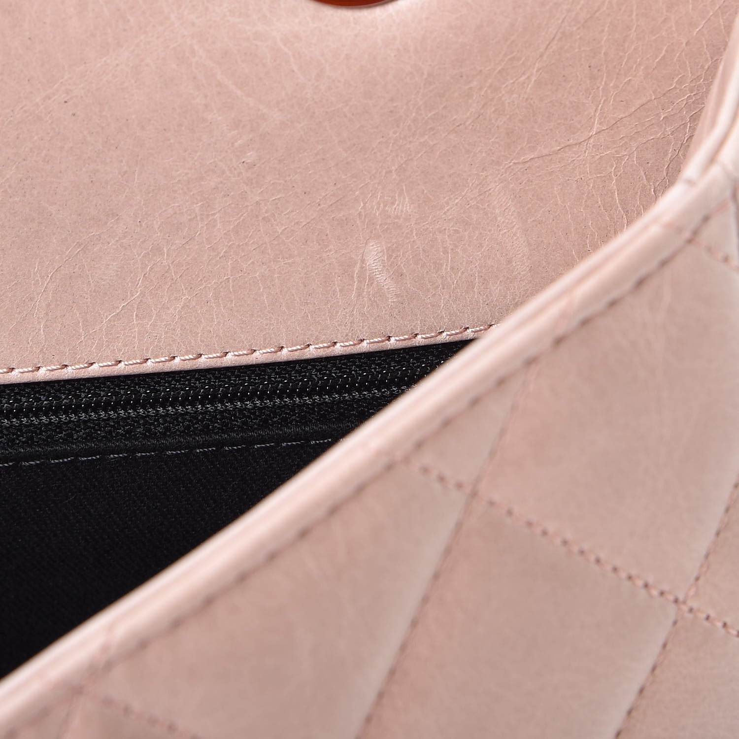 Chanel Glazed Calfskin Quilted Small CC Delivery Tote Light Pink 14 of 14