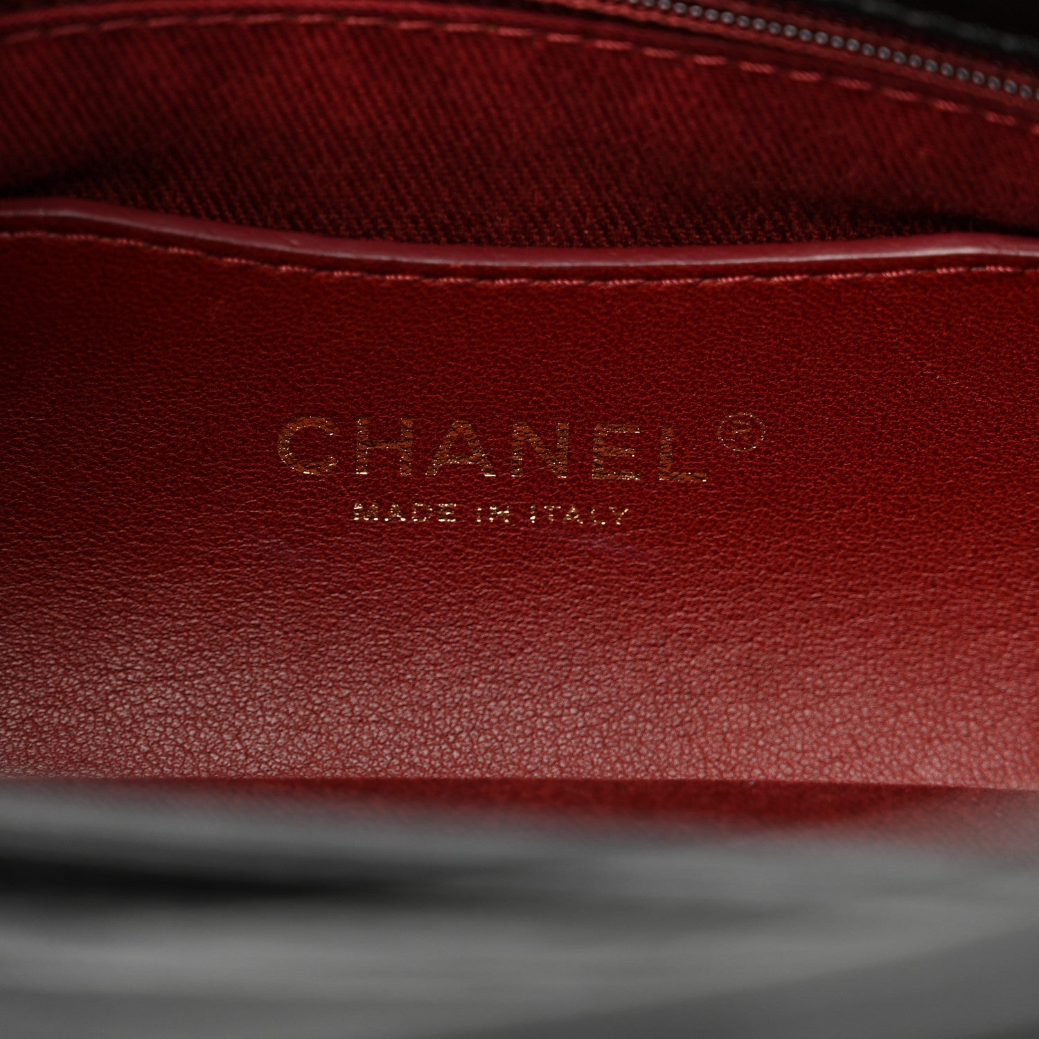 Chanel Lambskin Quilted Medium Just Mademoiselle Black 8 of 14