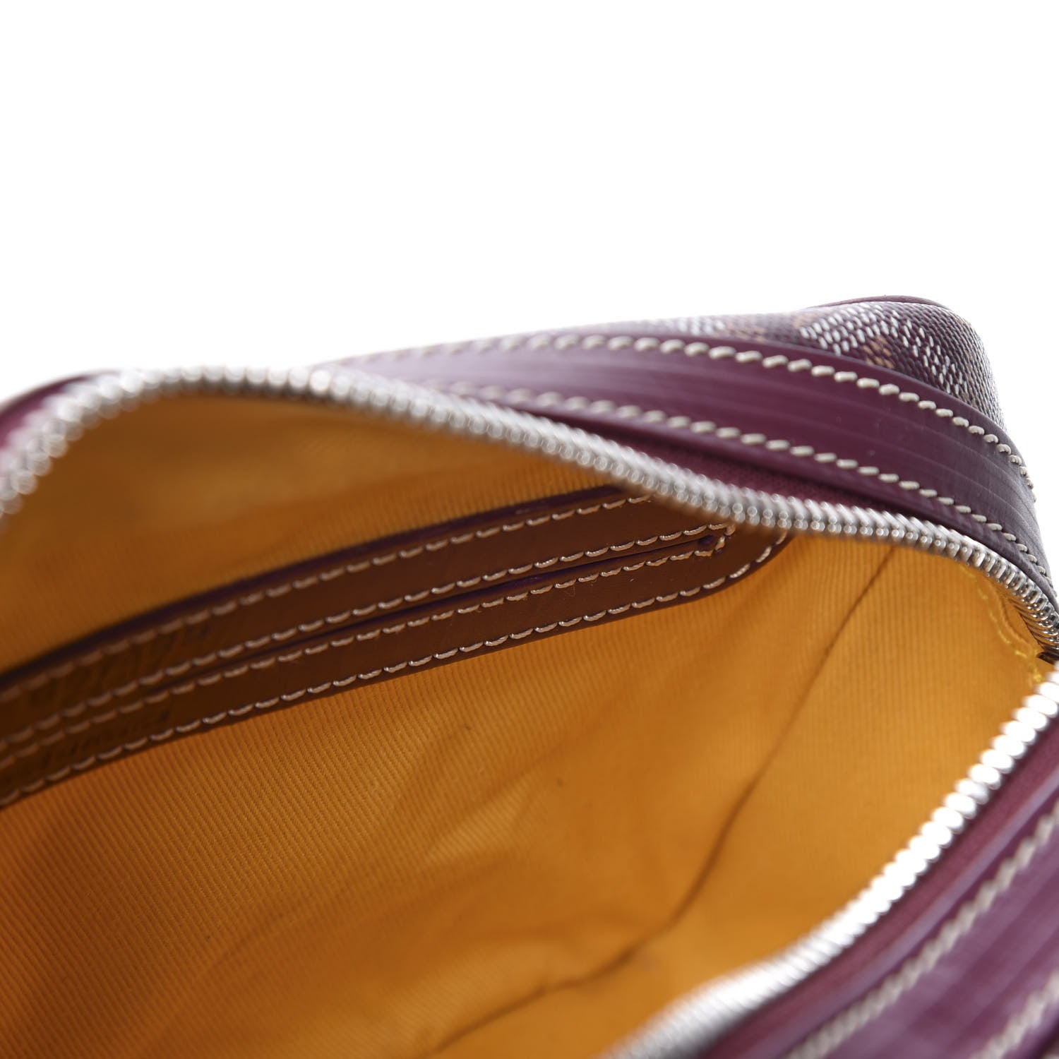 Goyard Goyardine Sac Cap Vert Burgundy 4 of 7